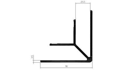 ATP 140 - 6000 mm - Anodized