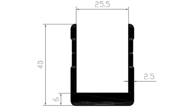 ATP 403 - 5020 mm - Anodized