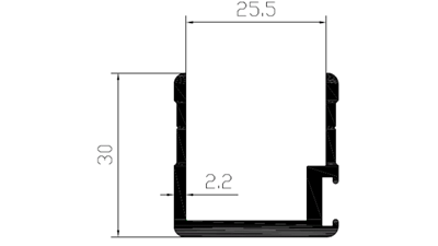 ATP 419 - 5020 mm - Anodized