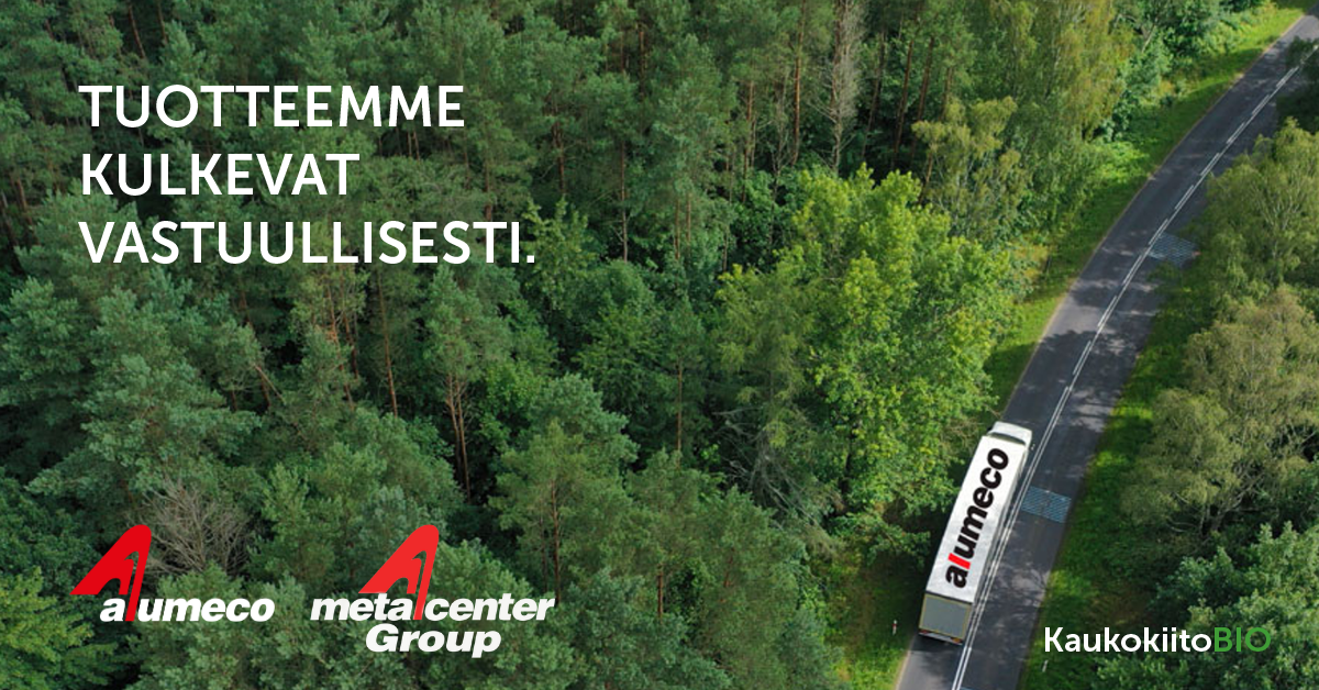 Tuotteemme kulkevat vastuullisesti