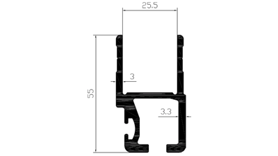 ATP 420 - 5020 mm - Anodized